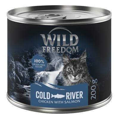 12x200g Cold River Pollock & Chicken Wild Freedom Wet Cat Food