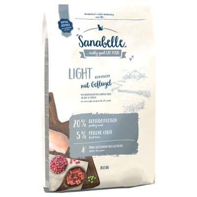 10kg Light Sanabelle Adult Dry Cat Food