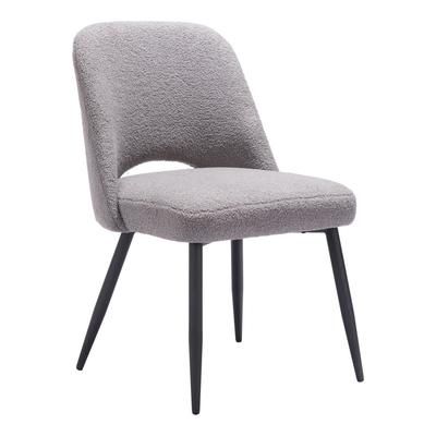 Teddy Dining Chair Gray - Zuo Modern 109328