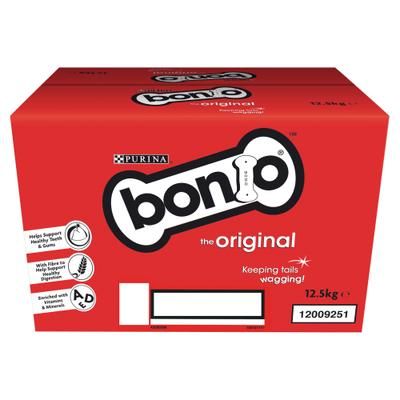 2x12.5kg Original Biscuits Adult Bonio Dog Treats