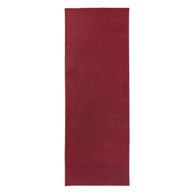 Solid Rug Runner, 20" X 60" by RITZ in Red