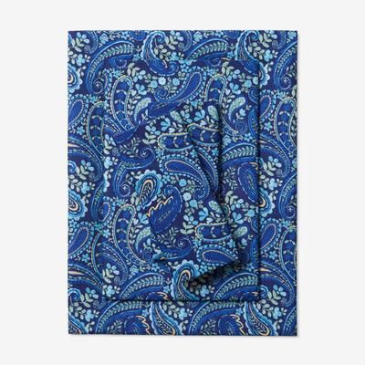 BH Studio Extra Deep Print Sheet Set by BH Studio in Navy Paisley (Size FULL)