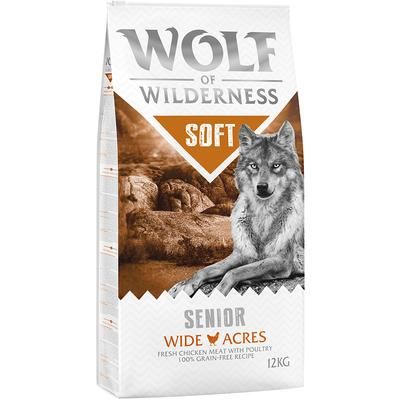12kg Senior Chicken Soft Wolf of Wilderness Wide Acres Dry Dog Food