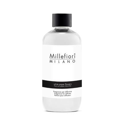 Millefiori Milano - Fragranza per diffusore White Paper Flowers Profumatori per ambiente 250 ml unisex