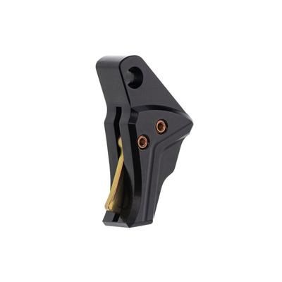 Tyrant CNC Glock 43/43x/48 Compatible Pistol Trigger Black-Gold - Screw/ Safety TD-G43TRIG-Black-Gold