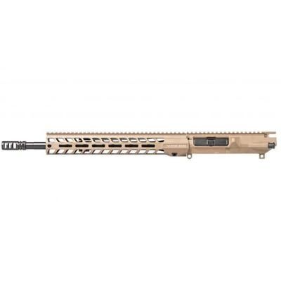 Stag Arms AR-10 Tactical Left Hand Upper Receiver 308 Win 16in Barrel TAC-GOV-CMV Profile 1-10 Twist 5/8X24 Thread VG6 Gamma FDE STAG10111242