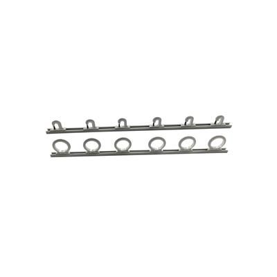 Du-Bro Du-Bro Trac-A-Rod Set 4' Holds 12 Rods Silver/White 1084