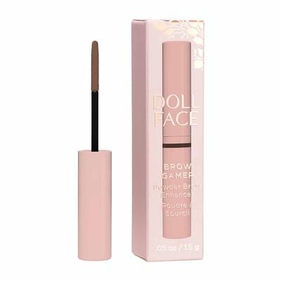 Doll Face - Brow Gamer Powder Brow Builder Polvere sopracciglia 1.5 g Marrone chiaro unisex