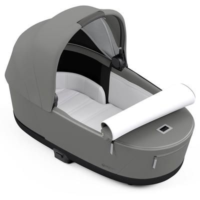 Cybex Priam 4 / ePriam 2 Lux Carry Cot - Conscious Pearl Grey