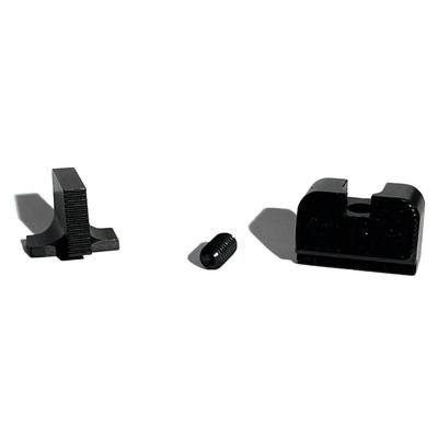 Angry Bear Arms Sig P320 Tall Profile Blank Pistol Sights Black ABA703