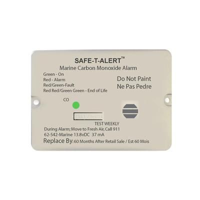 Safe-T-Alert 62 Series Carbon Monoxide Alarm - 12V - 62-542-Marine - Flush Mount - White 62-542-MARINE