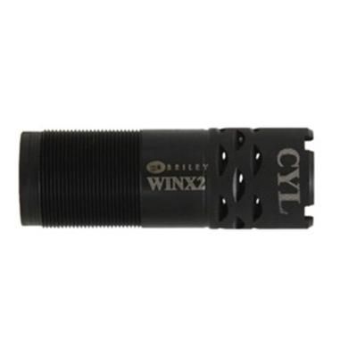 Briley Winchester Win Choke Extended Black Oxide Ported Shotgun Choke 12 Gauge Cylinder .000 WINX2BP12CYL