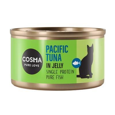 24x85g Pacific Tuna in Jelly Cosma Original Wet Cat Food