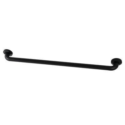 "Kingston Brass DR714320 Metropolitan 32" Grab Bar, 1-1/4" Diameter, Matte Black - Kingston Brass DR714320"