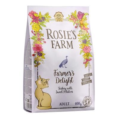 400g Turkey & Sweet Potato Rosie's Farm Dry Cat Food