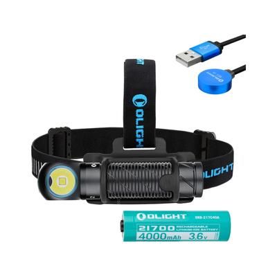 Olight Perun 2 Rechargeable LED Headlamp Cool White 2000 Lumenss Black FL-OL-PERUN2-BK
