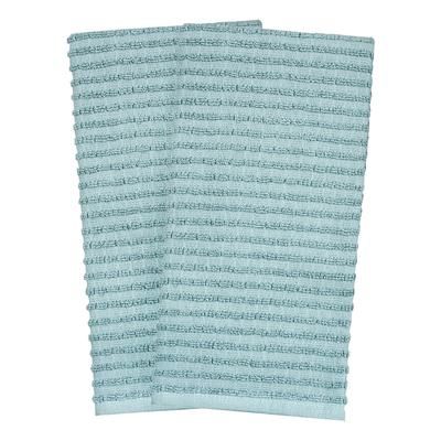 Royale 2Pk Solid Kitchen Towel by RITZ in Dew