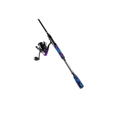 Lunkerhunt Atomic Rod Combo Black/Purple 6ft 8in ATSC01