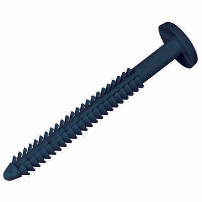 Mid America Vinyl Shutters Lok Fasteners (Bulk Packs) 036 Classic Blue Box of 1 000