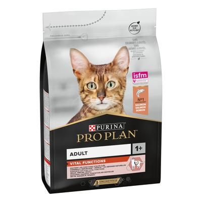 2x10kg Salmon Purina Pro Plan Adult 1+ Vital Functions Dry Cat Food