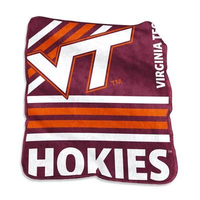 Virginia Tech Raschel Throw Home Textiles by NCAA in Multi