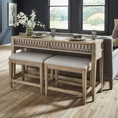 3 Piece Sofa Console Set - Liberty Furniture 809-OT-3PSC