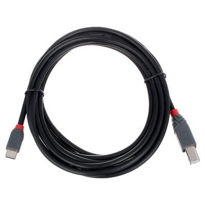 Lindy 3m USB 2.0 Typ C/B Anthra