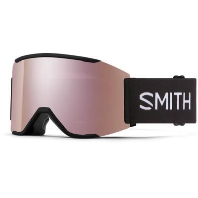 Smith Squad Mag Low Bridge Fit Googles ChromaPop Everyday Rose Gold Mirror Black M007570JX99M5