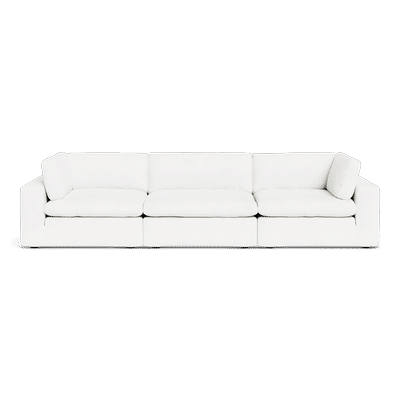 Bloom 3-Piece Modular Sofa White