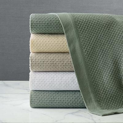 Pique Egyptian Cotton Blanket - Glacier Gray, Queen - Frontgate Resort Collection™