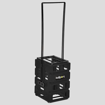 Tourna Mini-Ballport 36 Balls Ball Hoppers Black