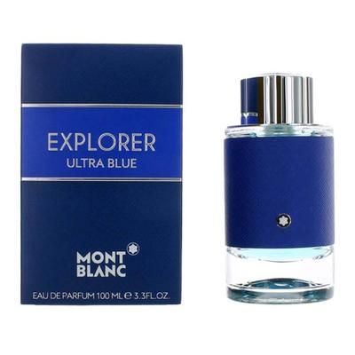 Explorer Ultra Blue by Mont Blanc for Men 3.4 oz Eau De Parfum for Men