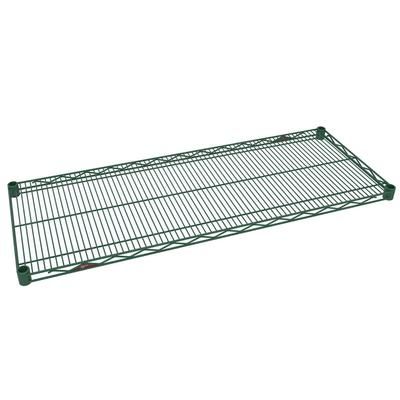 Metro 2136NK3 Super Erecta Epoxy Coated Wire Shelf - 36"W x 21"D, Microban Antimicrobial, Green