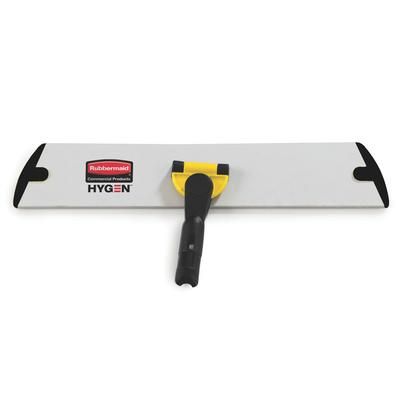 Rubbermaid FGQ56000YL00 18" Hygen Wet/Dry Frame - Flat, Hook-and-Loop Strips, Aluminum, Yellow