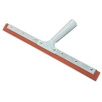 Carlisle 4007400 14" Hand Held Window Squeegee - Double Blade, Zinc-Plated Steel Handle, Red