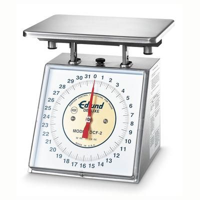 Edlund DCF-2 Scale, Portion Control, Fixed Dial, 32 oz X 1/8 oz, Stainless Steel