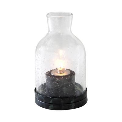 Sterno 80134 Edison Lantern Candle Lamp - 3 1/4"D x 5 1/2"H, Glass, Clear, Case of 6