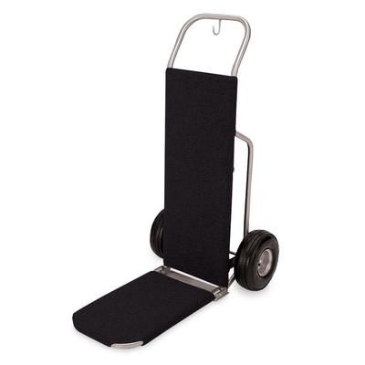 Forbes Industries 1555-SS Bellman's Handtruck w/ 23 1/2" Fold Up Dropnose - Brushed Steel, Stainless Steel