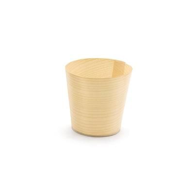 Front of the House ASC020NAW28 5 oz Servewise Disposable Ramekin, Pinewood, Beige