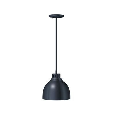 Hatco DL-725-RL 69 1/2" Ceiling Mount Heat Lamp w/ Retractable Cord - Lower Switch, Bold Black, 120v, Standard, Holds (1) 250 Watt Bulb