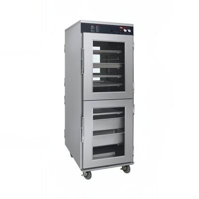 Hatco FSHC-17W2D 120 Full Height Insulated Mobile Heated Cabinet w/ 17 Pan Capacity, 120v, Pass Thru, Stainless Steel