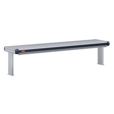 Hatco GR2AL-66D6 120 69 1/2" Standard Watt Strip Warmer - Double Rod, Remote Control Required, 120v, Silver