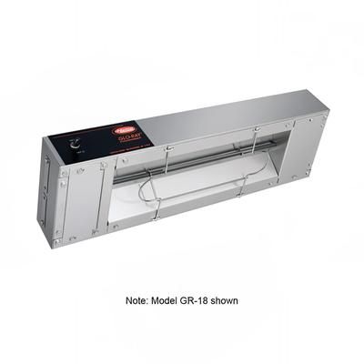 Hatco GR-72 240 72" Standard Watts Infrared Strip Warmer - Single Rod, 1 Built In Toggle Control, 240v/1ph, Silver (Cord & Plug Not Included)