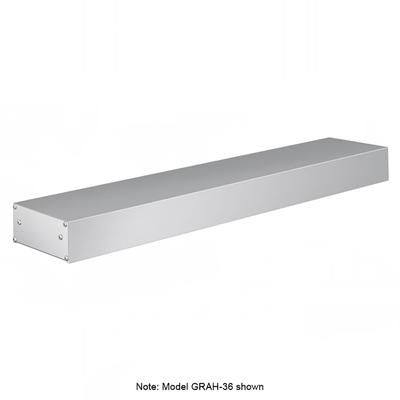 Hatco GRAH-96 120 96" High Watts Infrared Strip Warmer - Single Rod, 2 Built In Toggle Control, 120v, Silver (Cord & Plug Not Included)