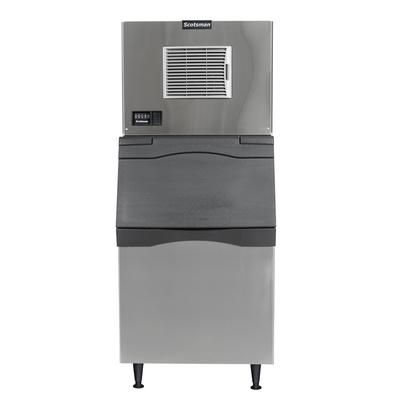 Scotsman MC0630SA-32/B530S 640 lb Prodigy ELITE Half Cube Commercial Ice Machine w/ Bin - 536 lb Storage, Air Cooled, 208-230v, Stainless Steel
