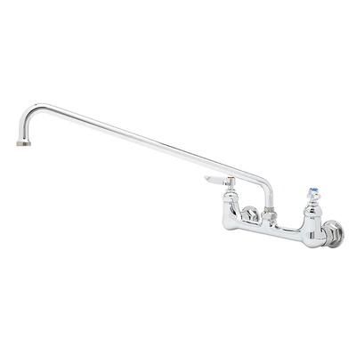 T&S B-0230-CR Splash Mount Mixing Faucet w/ 18" Swing Nozzle