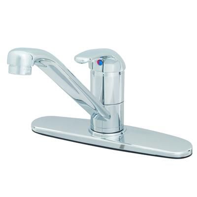 T&S B-2731 Deck Mount Faucet w/ Single Lever & 9" Spout, ADA Compliant, 9" Centers