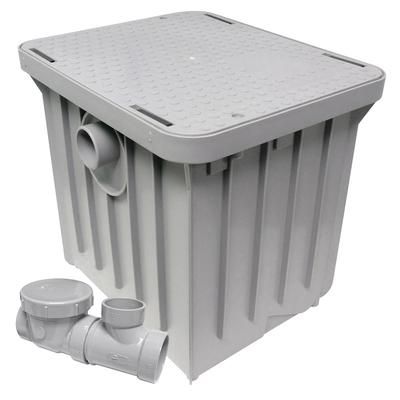 Canplas 3910A02 38 lbs Endura Grease Interceptor - 10 GPM, 2" Connection, 38 lb Capacity