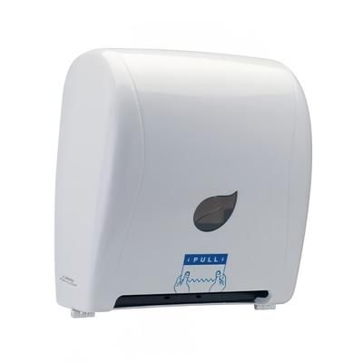 Winco TDAC-8W Wall Mount Touchless Roll Paper Towel Dispenser - Plastic, White