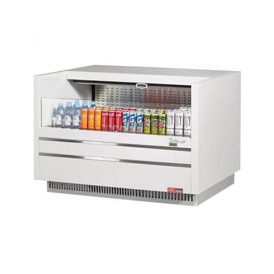Turbo Air TOM-48UC-W-N 48 1/4" Drop In Open Air Cooler w/ 1 Level, 115v, Low Profile, 6.8 cu. ft. Capacity, White